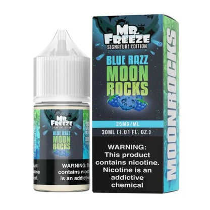 BLUE RAZZ FROST MOON ROCKS / NIC SALTS 30ML - MR. FREEZE