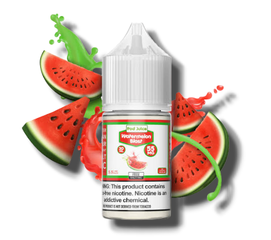 WATERMELON BLAST / NIC SALTS 30ML - POD JUICE