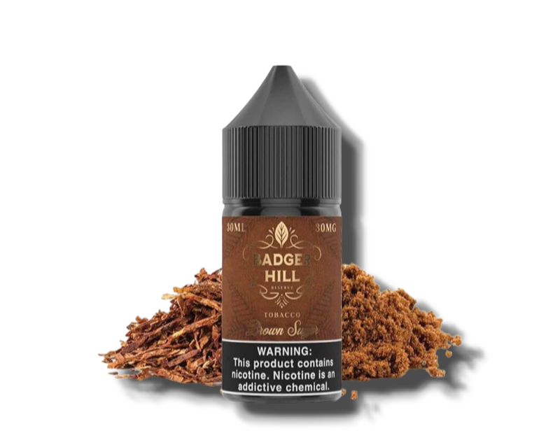 TOBACCO BROWN SUGAR - BADGER HILL - 60ML