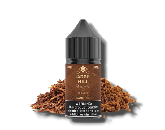 TOBACCO BROWN SUGAR - BADGER HILL - 60ML