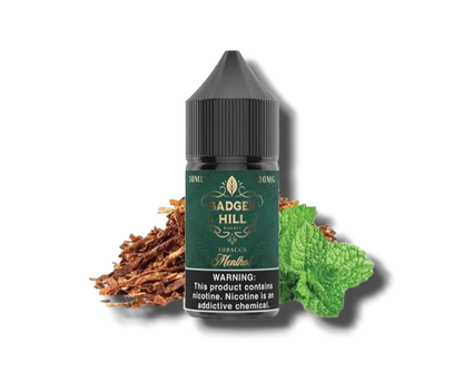 TOBACCO MENTHOL - BADGER HILL - 60ML