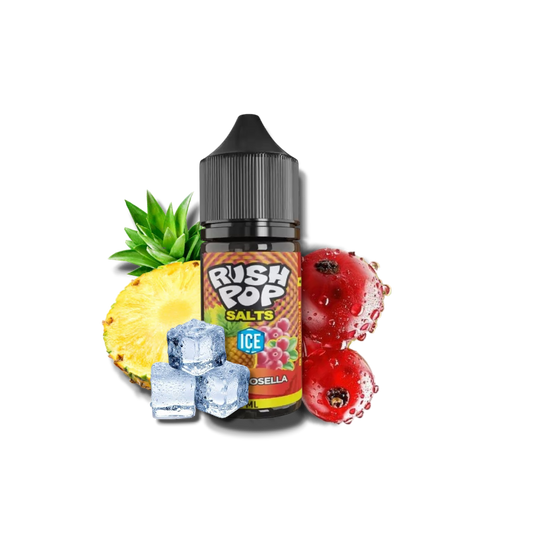 RUSH POP PIÑA GROSELLA ICE / NIC SALTS 30ML - JOLLYQUIDS