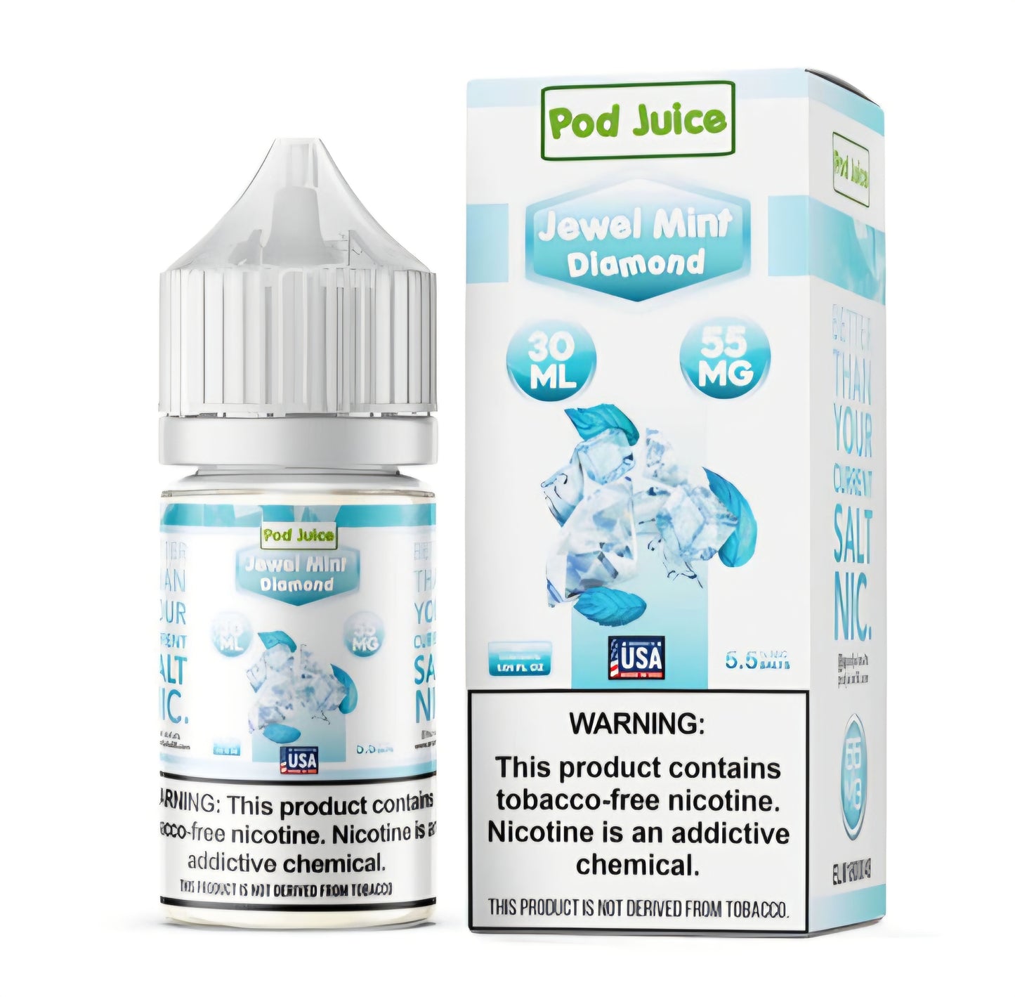 JEWEL MINT DIAMOND / NIC SALTS 30ML - POD JUICE