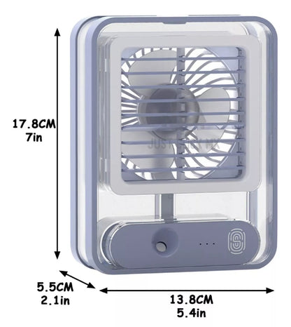 VENTILADOR CON CON VAPOR (HUMIDIFICADOR)