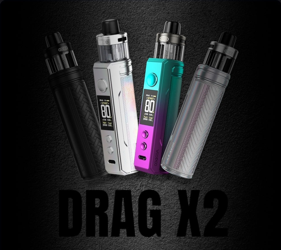 DRAG X2 POD MOD - VOOPOO (BATERÍA 18650 DE REGALO)