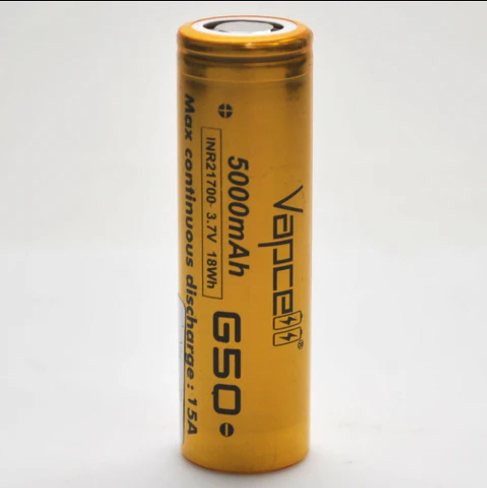 BATERÍA VAPCELL G50 - 21700 - 5000 MAH