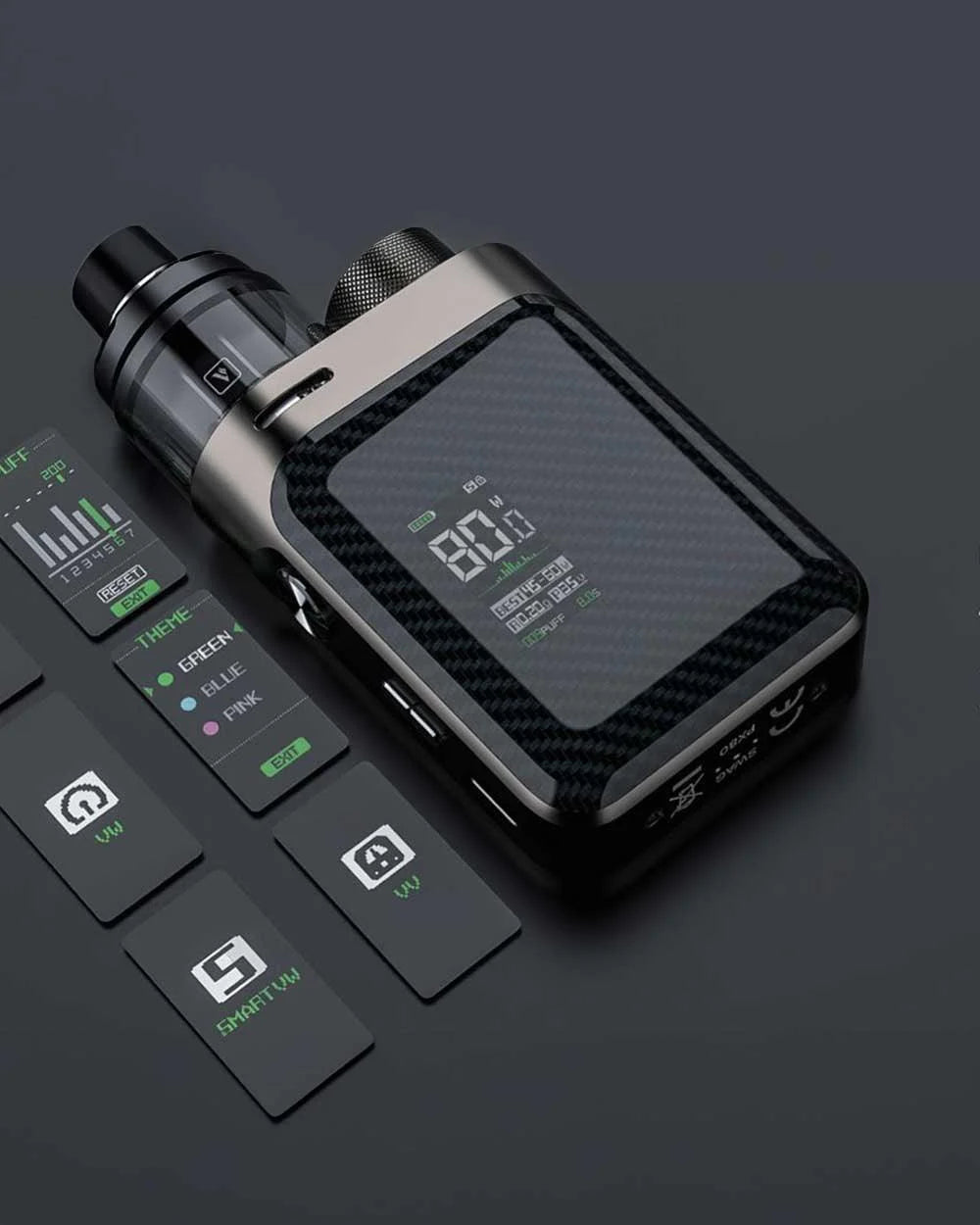 SWAG PX80 - VAPORESSO (BATERIA 18650 DE REGALO)