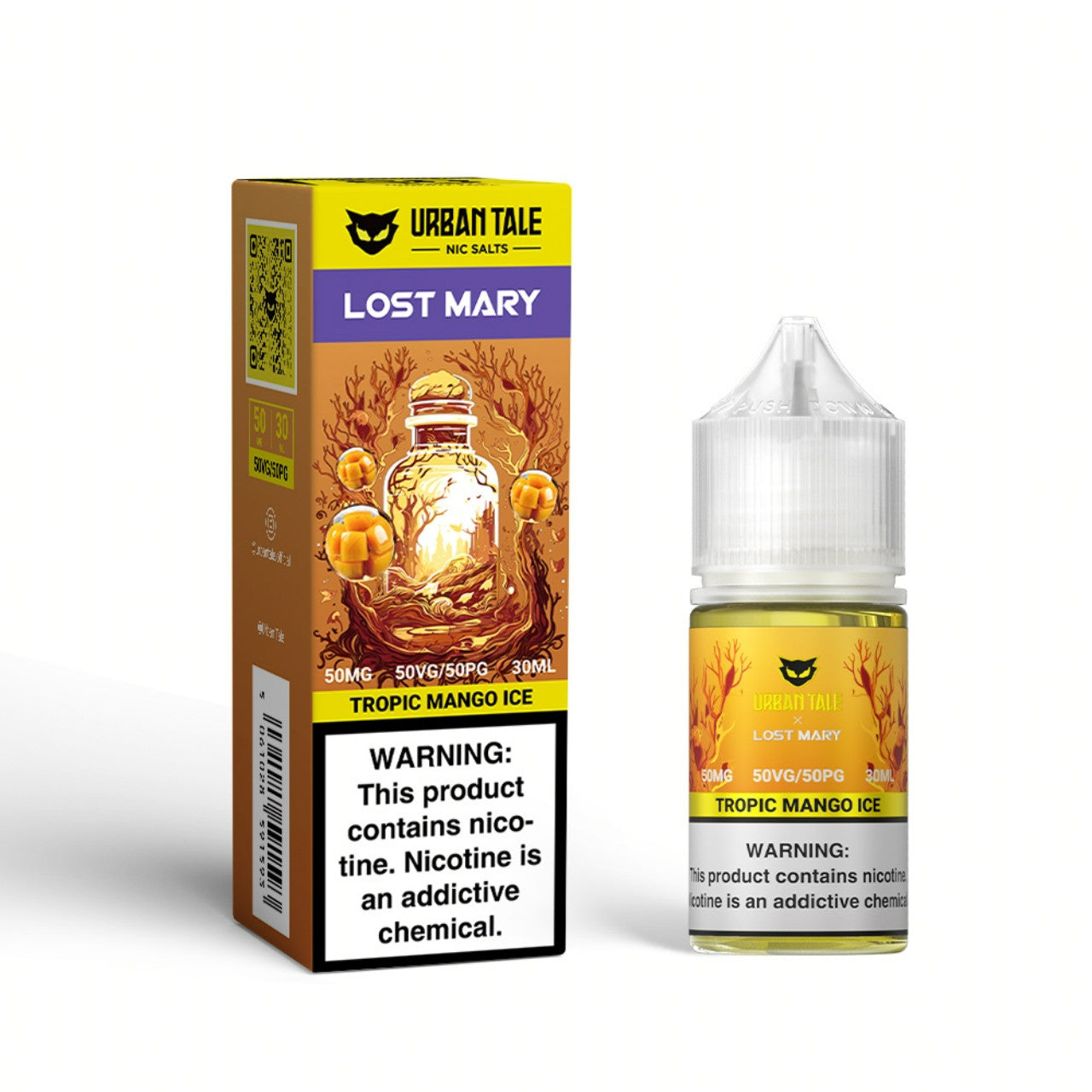 TROPIC MANGO ICE / NIC SALTS 30ML - URBAN TALE (LOST MARY)