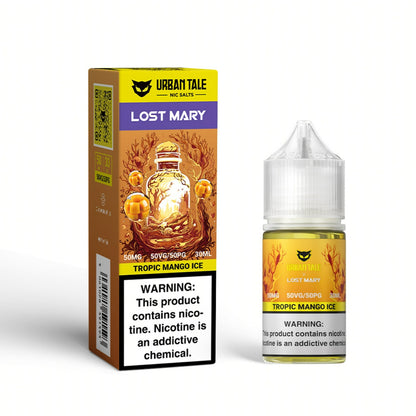 TROPIC MANGO ICE / NIC SALTS 30ML - URBAN TALE (LOST MARY)