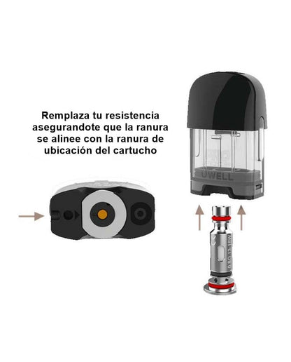 RESISTENCIA CALIBURN G - UWELL