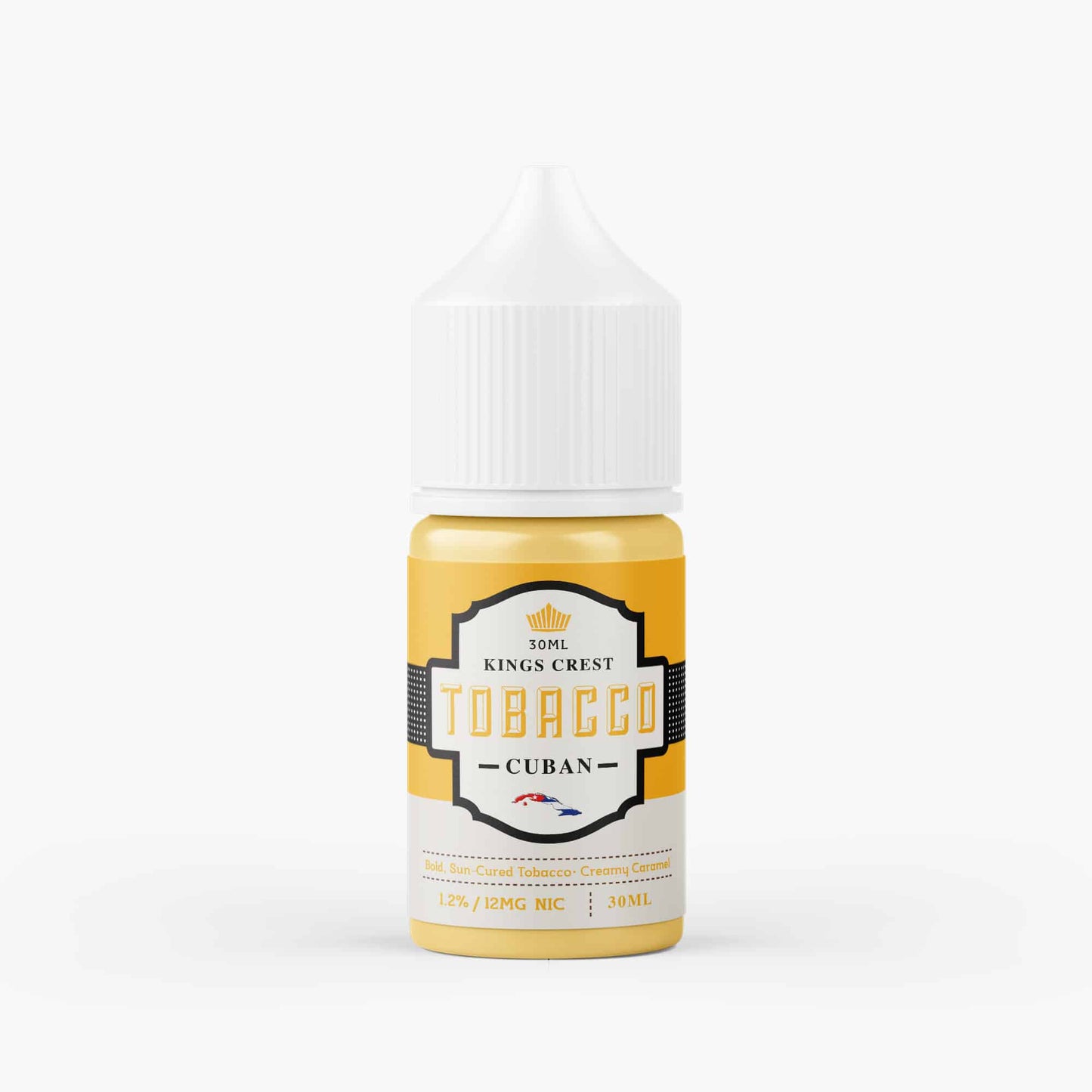 TOBACCO CUBAN / NIC SALTS 30ML - KINGS CREST
