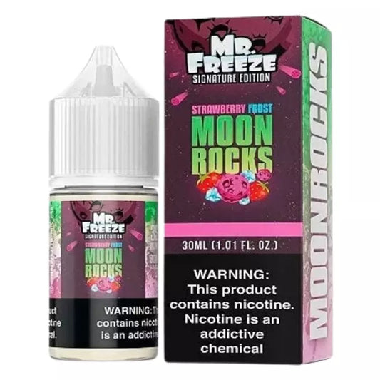 STRAWBERRY FROST MOON ROCKS / NIC SALTS 30ML - MR. FREEZE