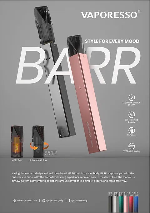 BARR - VAPORESSO