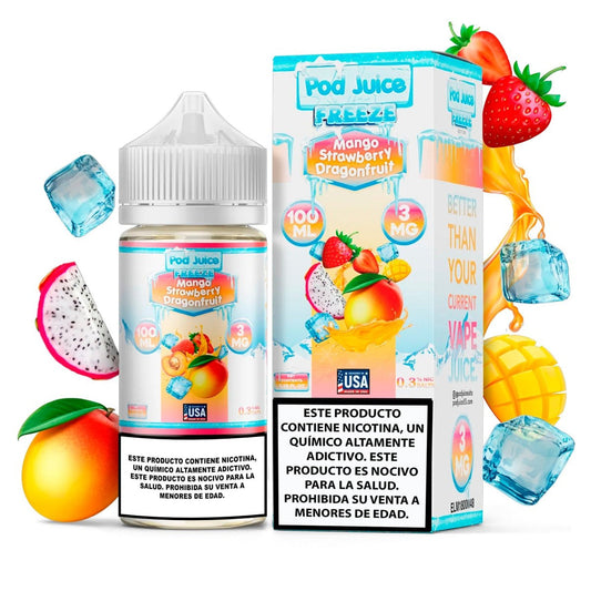 MANGO STRAW DRAGÓN - POD JUICE - 100ML