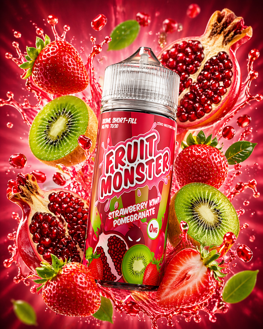 STRAWBERRY KIWI POMEGRANATE - FRUIT MONSTER - 100ML