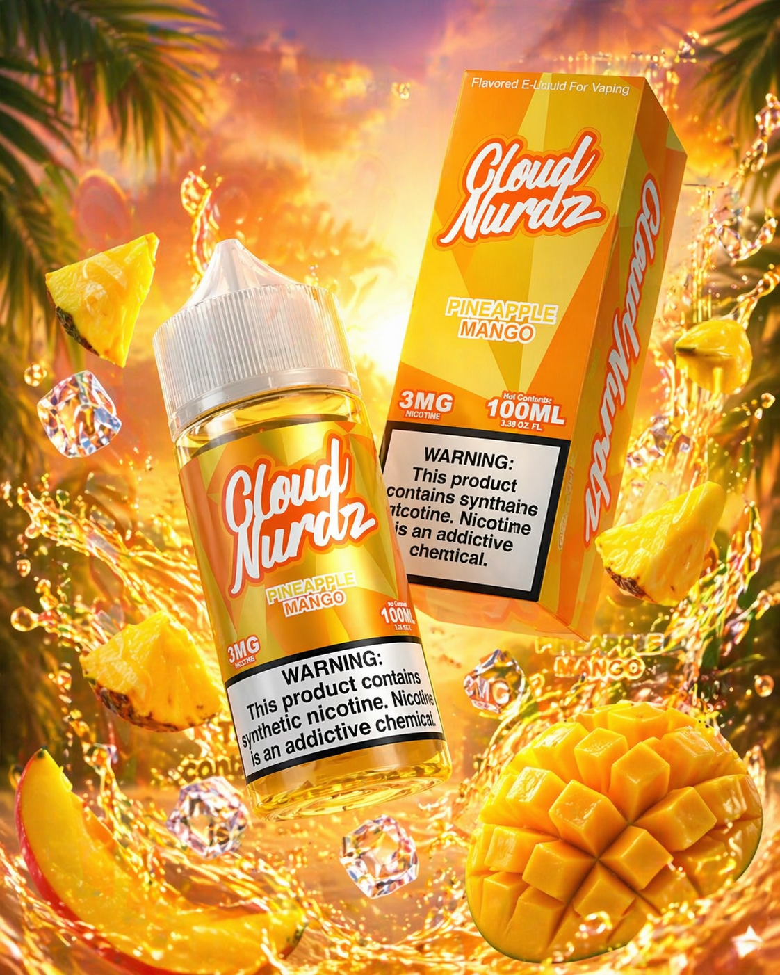 PINEAPPLE MANGO - CLOUD NURDZ - 100ML