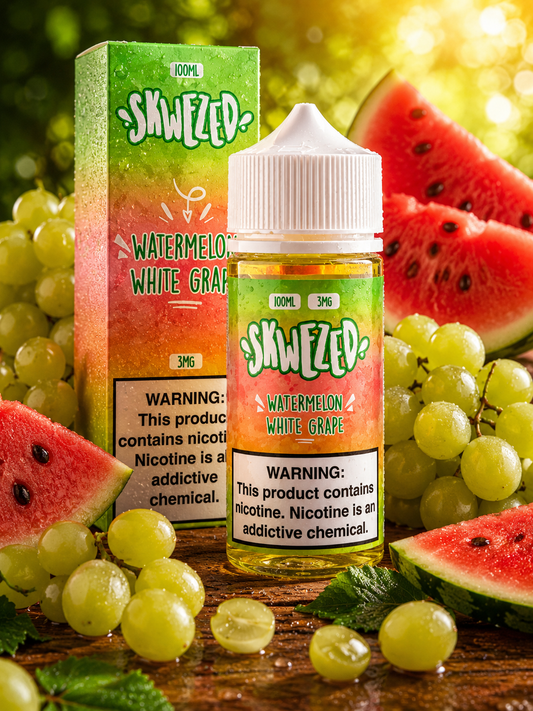 WATERMELON WHITE GRAPE - SKWEZED - 100ML