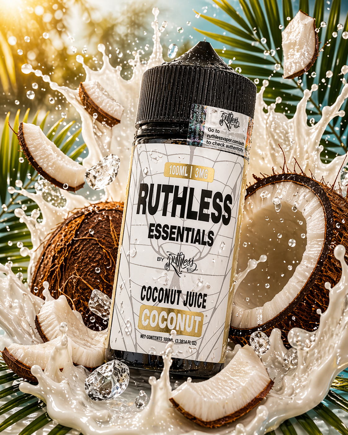 COCONUT - RUTHLESS ESSENTIALS - 100ML