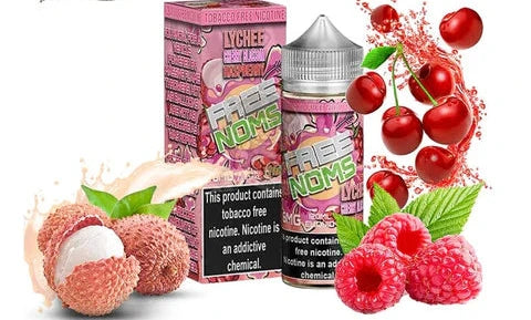 LYCHEE CHERRY RASPBERRY - FREE NOMS - 120 ML