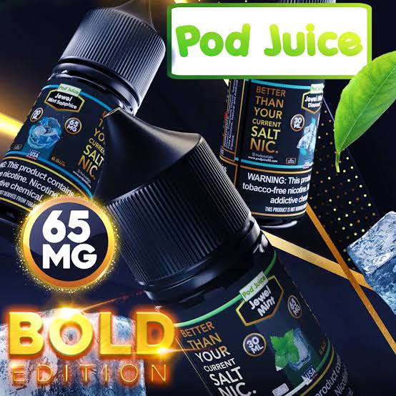 JEWEL MINT 65MG / NIC SALTS 30ML - POD JUICE