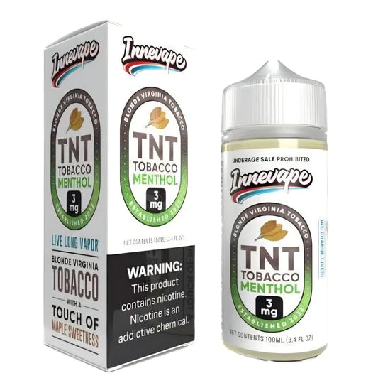 TNT TOBACCO MENTHOL - INNEVAPE - 100ML