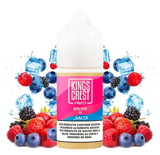 MIXED BERRY ICE / NIC SALTS 3OML - KINGS CREST BAR