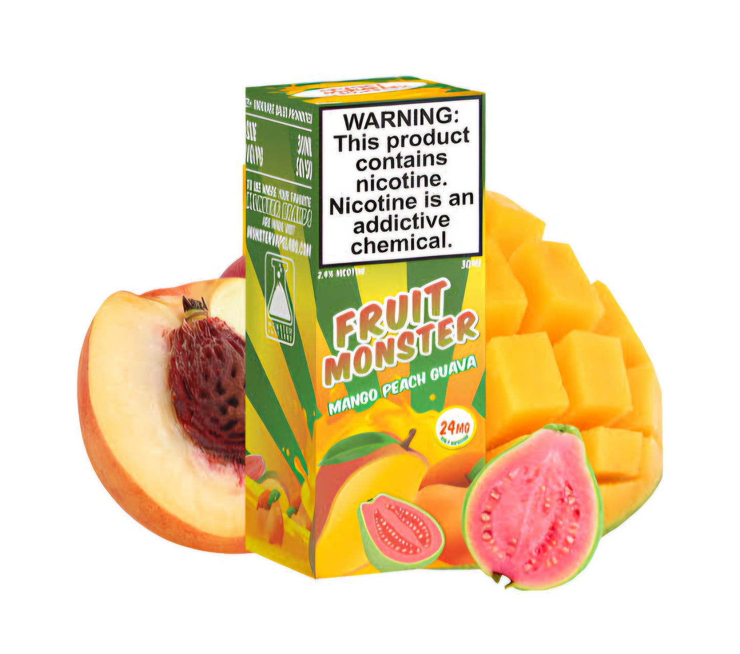 MANGO PEACH GUAVA - MONSTER FRUIT - 100ML