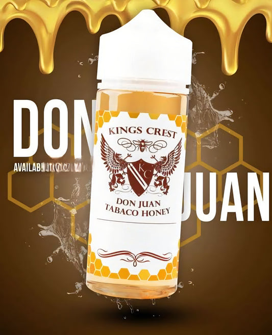 DON JUAN TABACO HONEY - KINGS CREST - 120ML