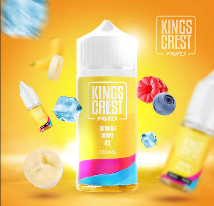 BANANA BERRY ICE - KINGS CREST FRUITS - 120ML