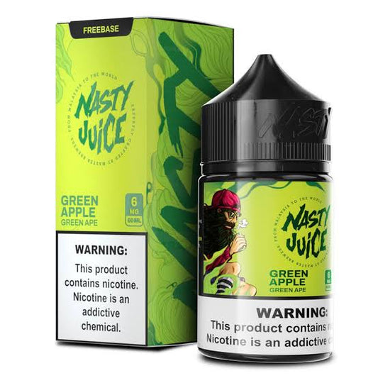 GREEN APPLE - NASTY - 60ML