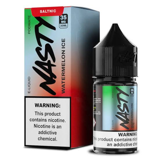 WATERMELON ICE / NIC SALTS 30ML - NASTY