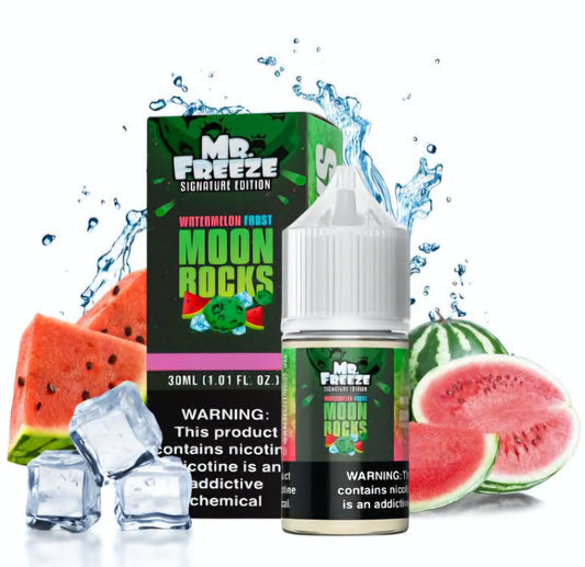 WATERMELON FROST MOON ROCKS / NIC SALTS 30ML - MR. FREEZE