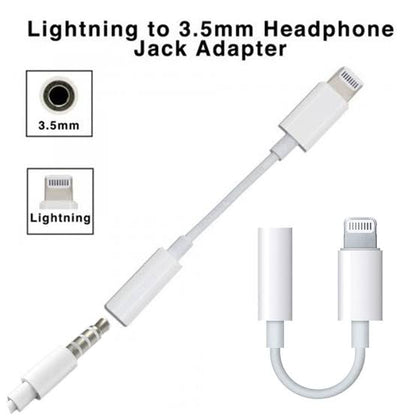 ADAPTADOR PARA IPHONE (LIGHTINING A 3.5MM)