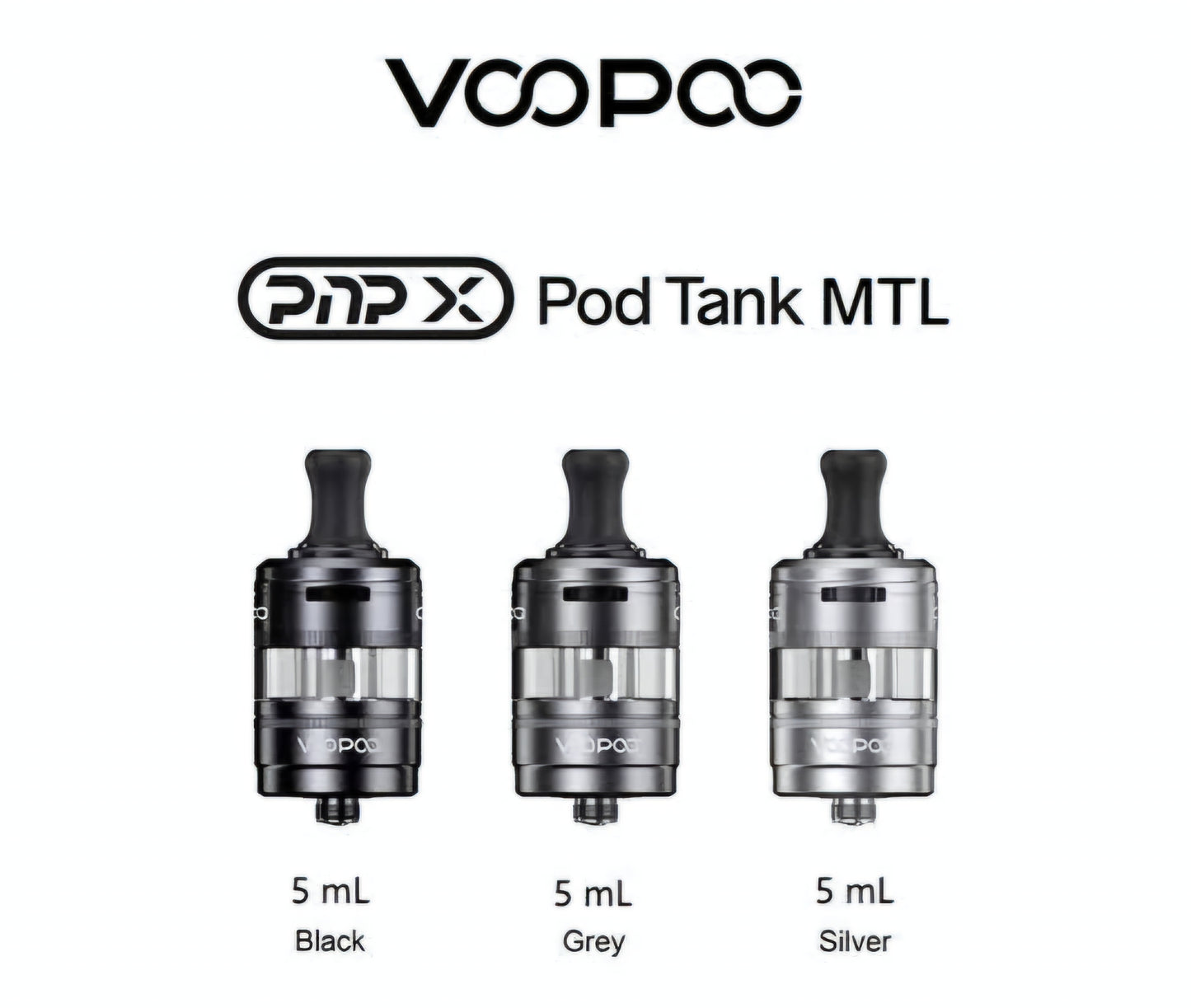 ATOMIZADOR VOOPOO PnP X POD TANK - MTL - 5ML Entrada 510