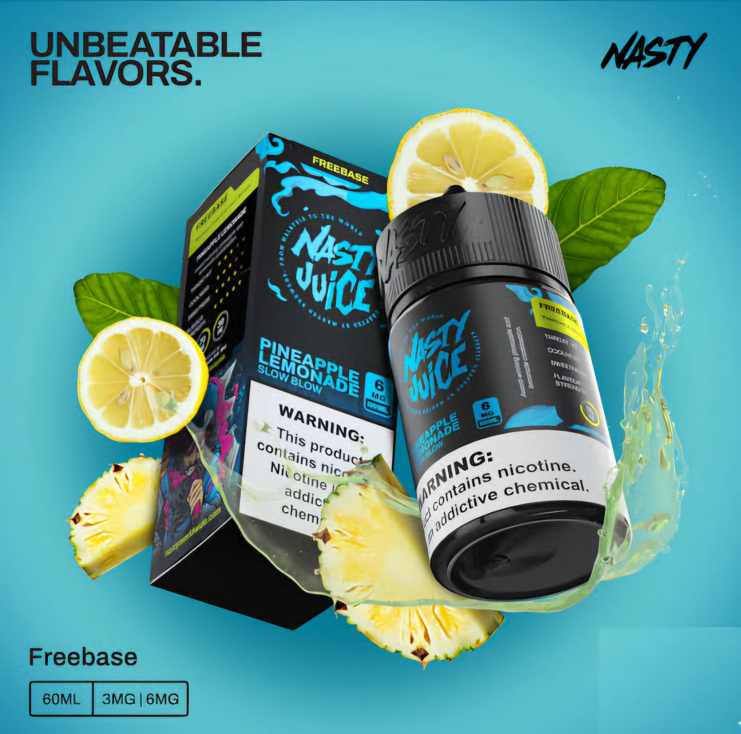 PINEAPPLE LEMONADE - NASTY JUICE - 60ML