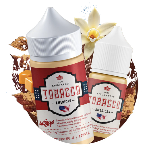TOBACCO AMERICAN - KINGS CREST FRUITS - 120ML
