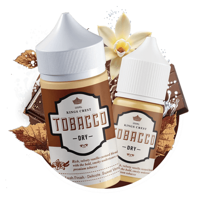 TOBACCO DRY / NIC SALTS 30ML - KINGS CREST