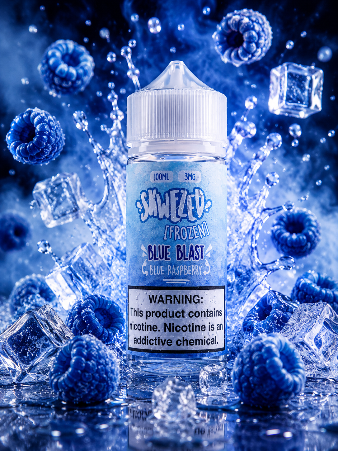 BLUE RASPBERRY - SKWEZED - 100ML