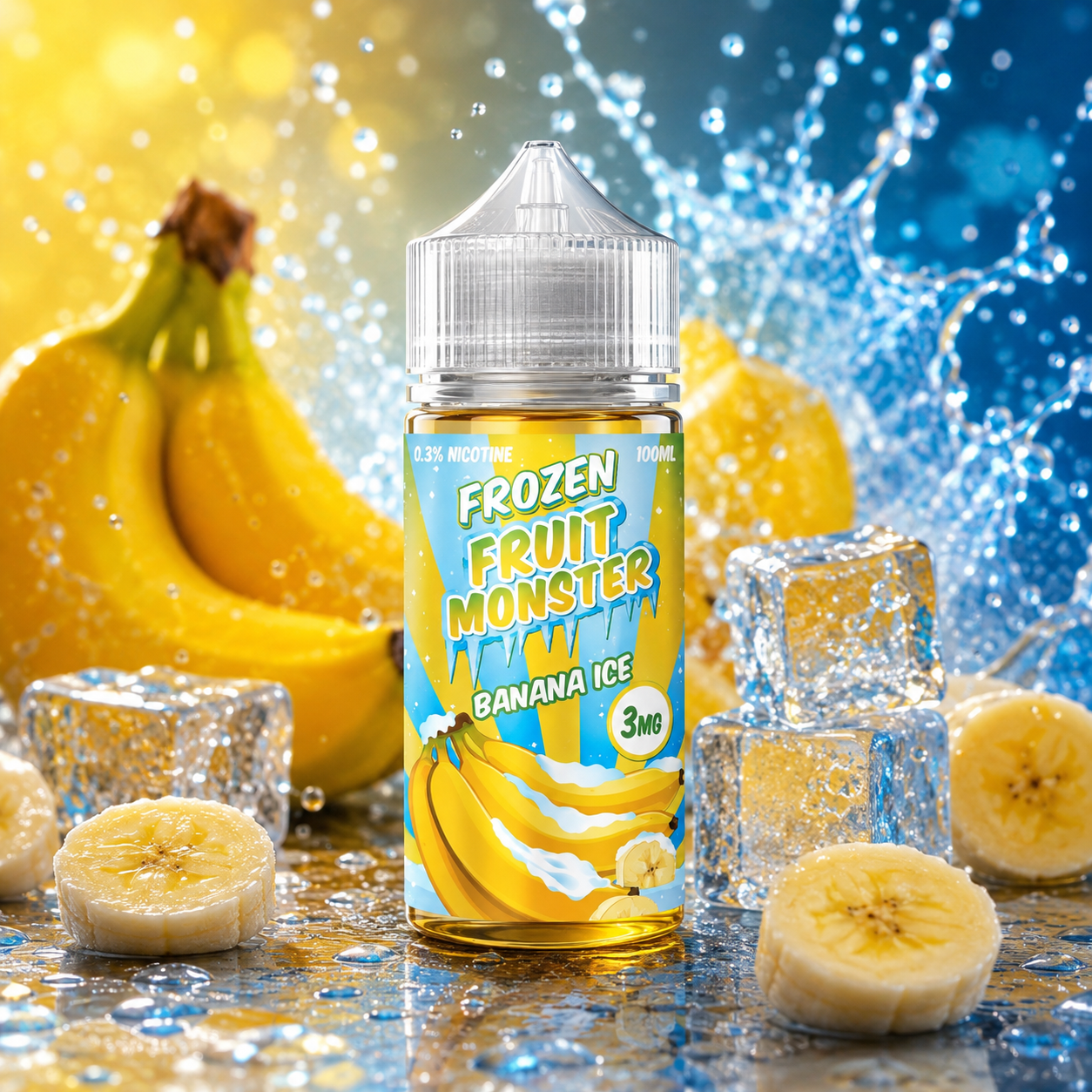 BANANA ICE - FRUIT MONSTER FROZEN - 100ML