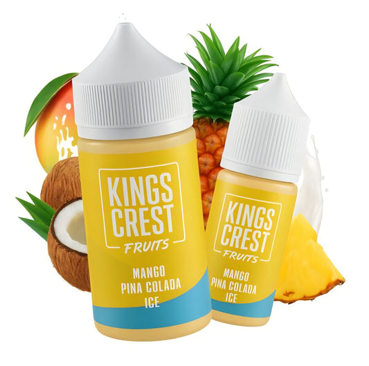 MANGO PIÑA COLADA ICE /
NIC SALTS 30ML -
KINGS CREST BAR
