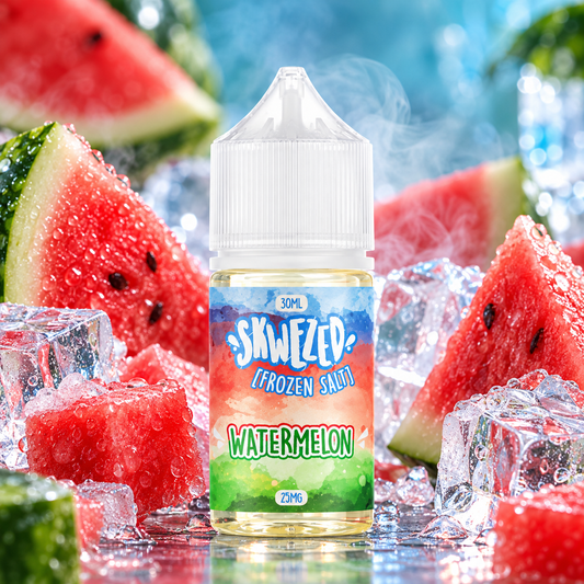 WATERMELON FROZEN / NIC SALTS 30ML - SKWEZED