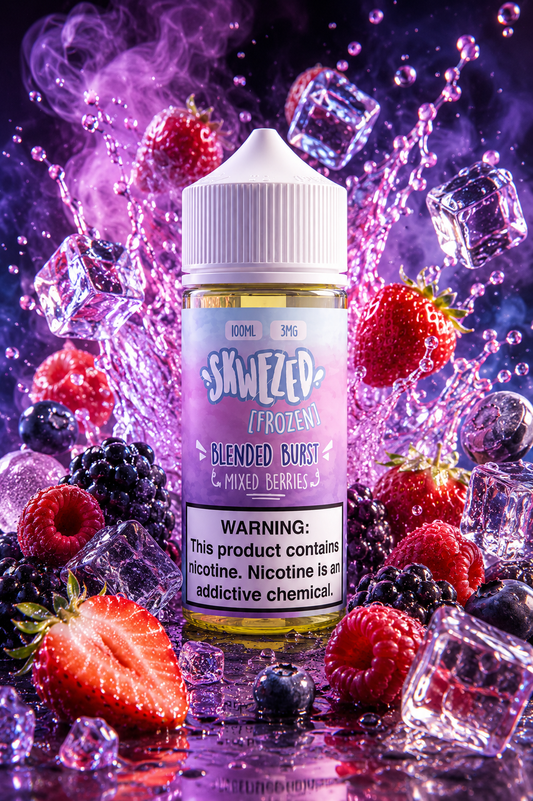 MIXED BERRIES FROZEN - SKWEZED - 100ML