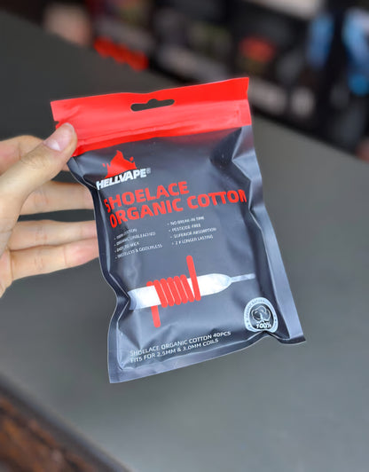 CORDONES DE ALGODÓN - HELLVAPE (20pz)