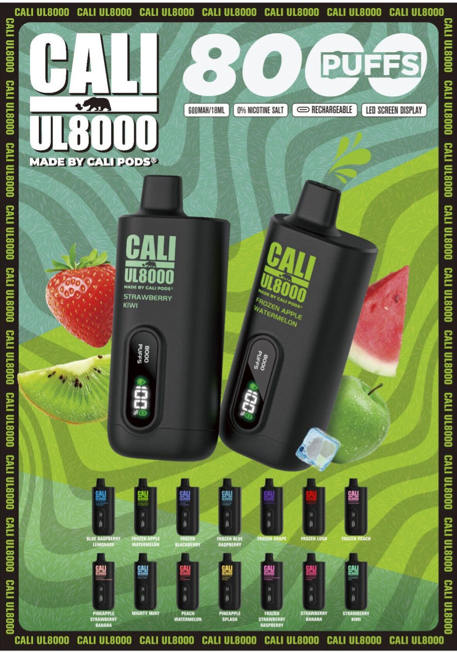 CALI - ZERO NICOTINA 8,000
