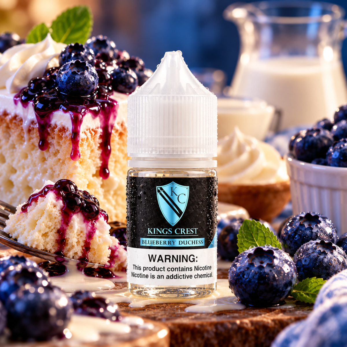 BLUEBERRY DUCHESS / NIC SALTS 30ML - KINGS CREST