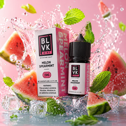 MELON SPEARMINT / NIC SALTS 30ML - BLVK