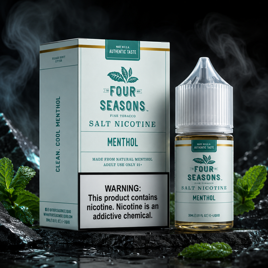 MENTHOL / NIC SALTS 3OML - FOUR SEASONS