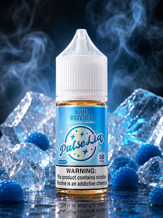 BLUE RAZZ ICE / NIC SALTS 3OML - GEEKBAR PULSE
