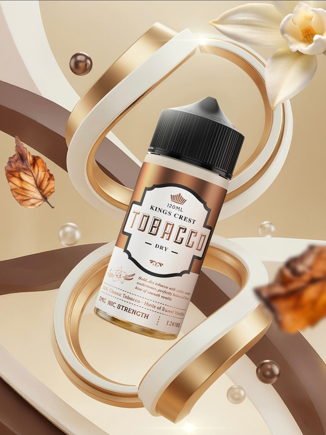 TOBACCO DRY - KINGS CREST - 120ML