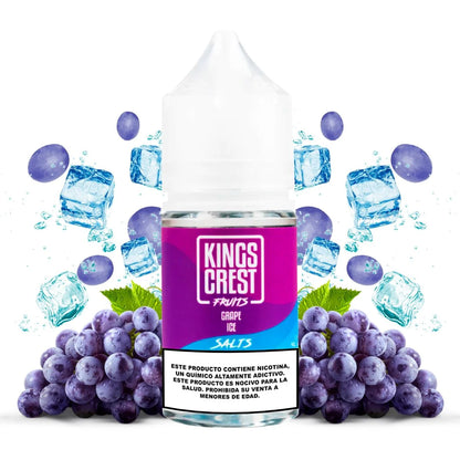 GRAPE ICE / NIC SALTS 30ML - KINGS CREST FRUITS